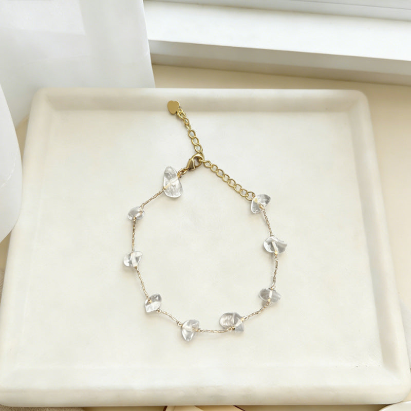 Natural Crushed Stone Turquoise Bracelet