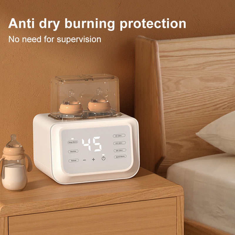 Household Double Bottle Milk Warmer Multi-function Automatic Milk Warmer