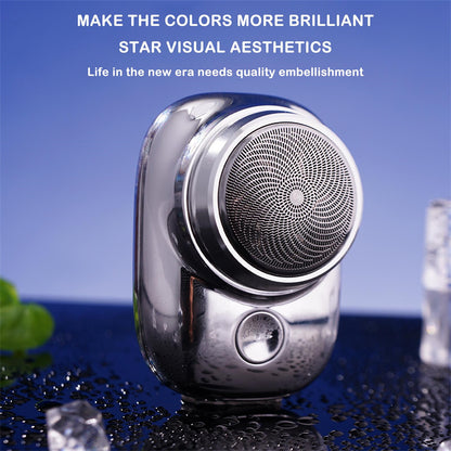 Portable Mini Electric Shaver for Men - Waterproof & Rechargeable