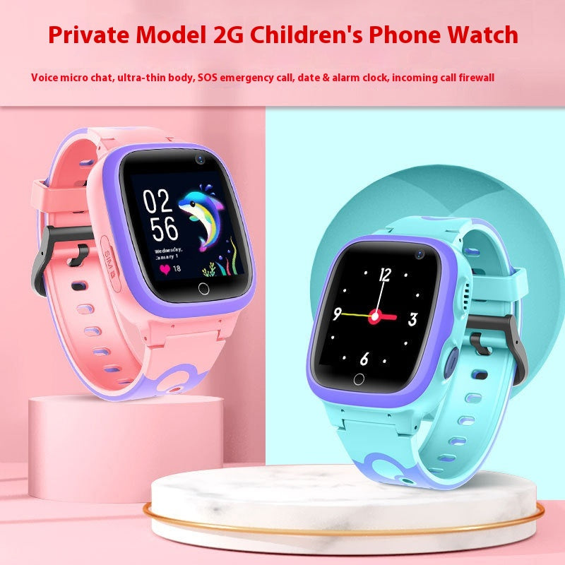 Children's Smart Positioning Watch Waterproof Photo Touch Screen