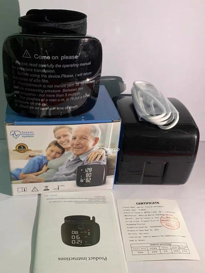 Wrist Sphygmomanometer Rechargeable Blood Pressure Meter