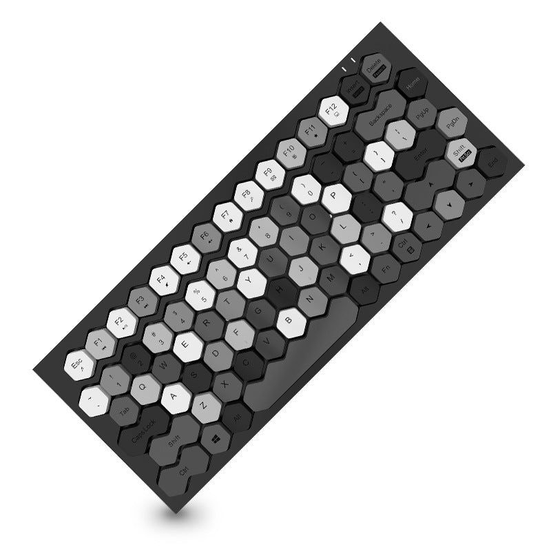 Wireless Bluetooth Wired Charging Keyboard