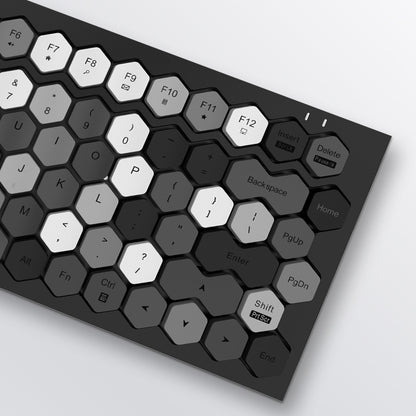 Wireless Bluetooth Wired Charging Keyboard