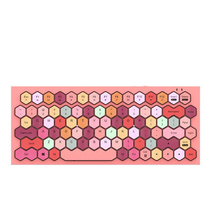 Wireless Bluetooth Wired Charging Keyboard