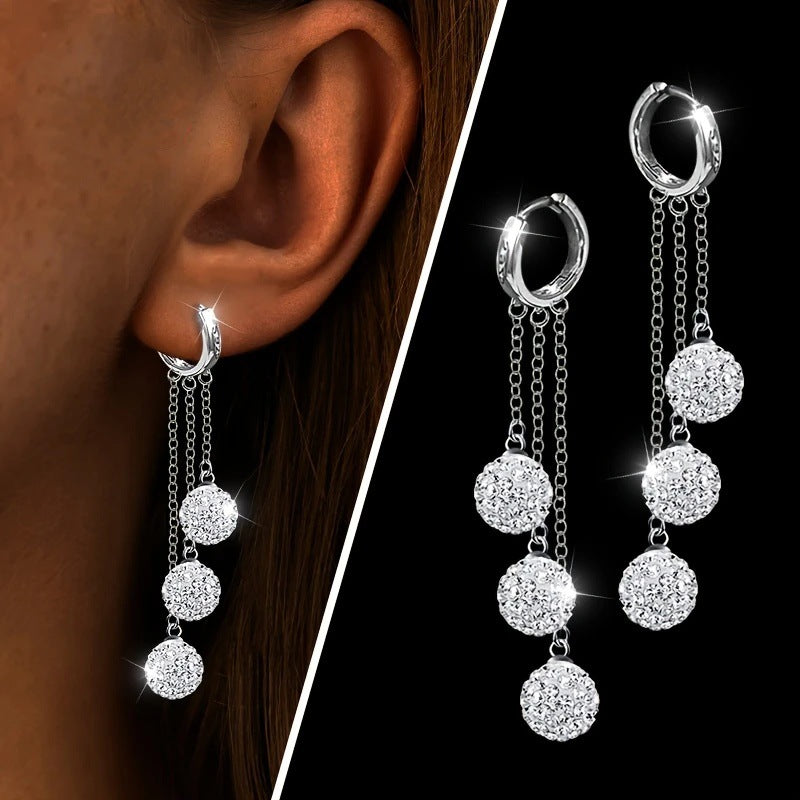 Sleek, Sophisticated Double-headed Screw Stud Earrings