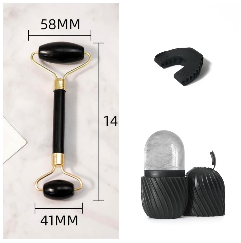 Beauty Face Care Massage Jade Device