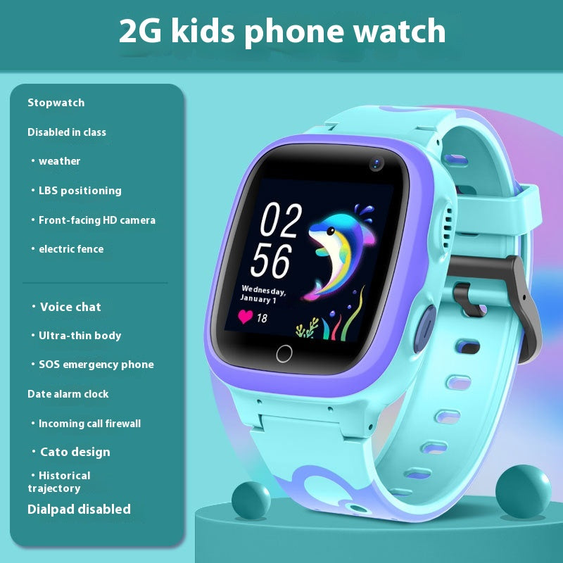 Children's Smart Positioning Watch Waterproof Photo Touch Screen