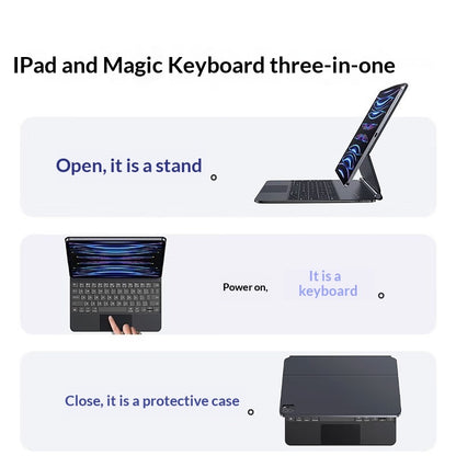 Magic Keyboard Air 67 Protective Case Pro 11 Magnetic Detachable Bluetooth Keyboard