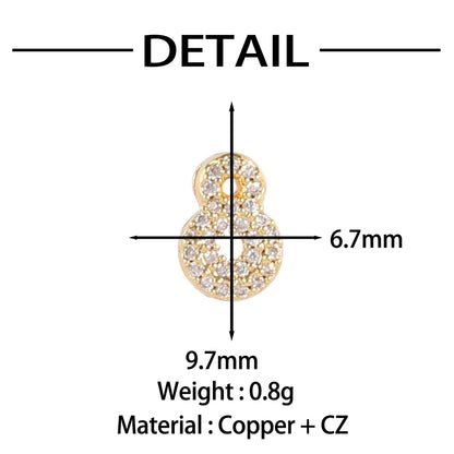 Personalized Creative Digital Love Heart Bracelet Accessories Pendant