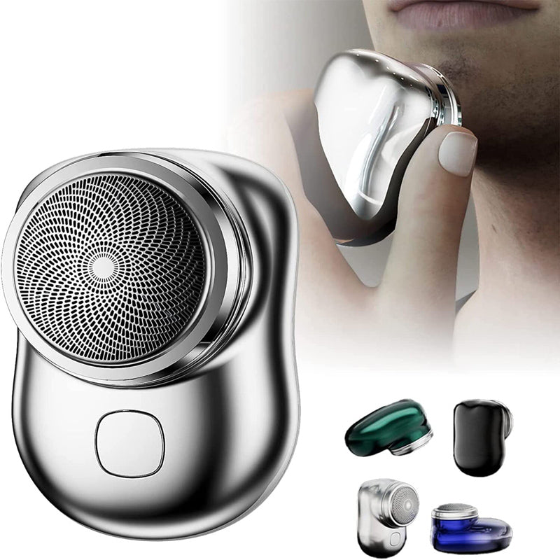 Portable Mini Electric Shaver for Men - Waterproof & Rechargeable