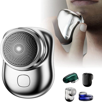 Portable Mini Electric Shaver for Men - Waterproof & Rechargeable