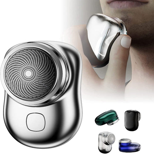 Portable Mini Electric Shaver for Men - Waterproof & Rechargeable