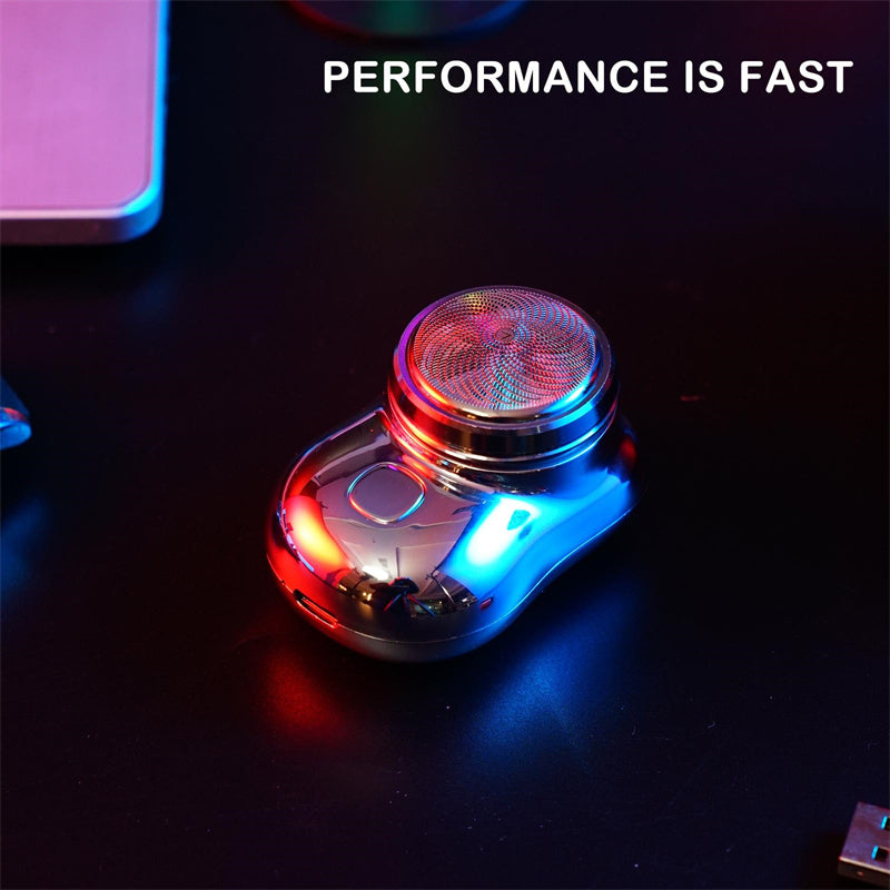 Portable Mini Electric Shaver for Men - Waterproof & Rechargeable