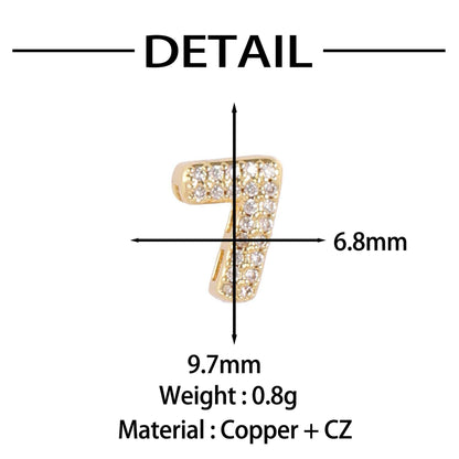 Personalized Creative Digital Love Heart Bracelet Accessories Pendant