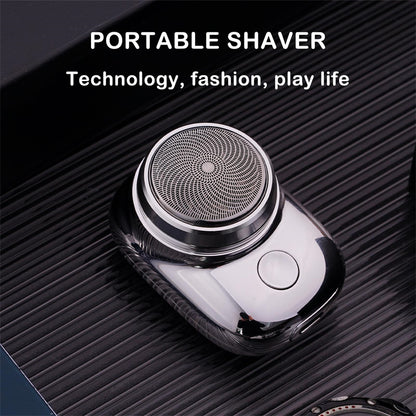 Portable Mini Electric Shaver for Men - Waterproof & Rechargeable