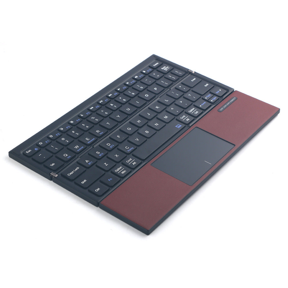 Portable Ultra-thin Wireless Mini Accordion-style Tri-fold Bluetooth Keyboard